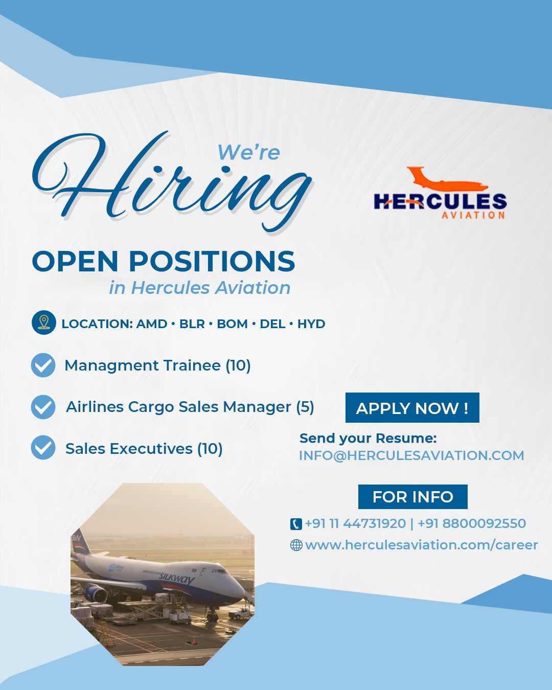 Airlines Cargo Sales Manager
